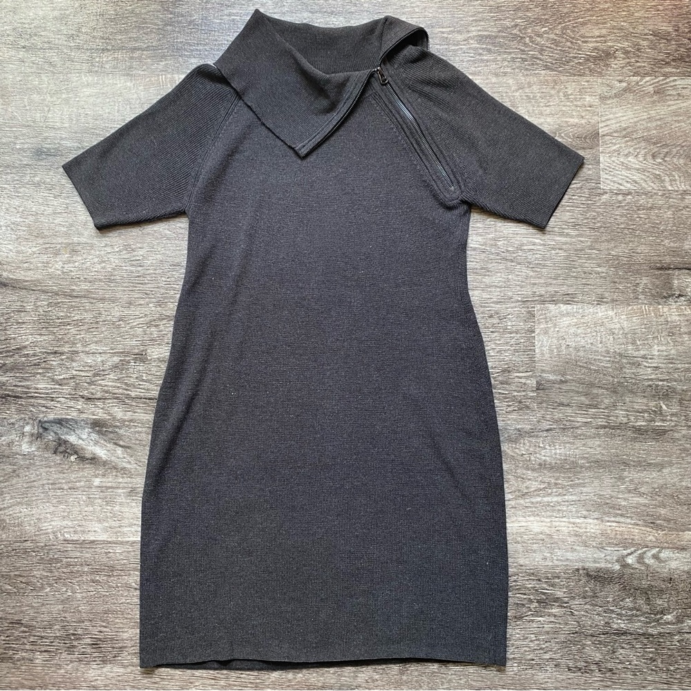 Gray Calvin Klein Sweater Dress L